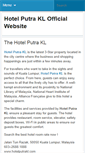 Mobile Screenshot of hotelputrakl.com